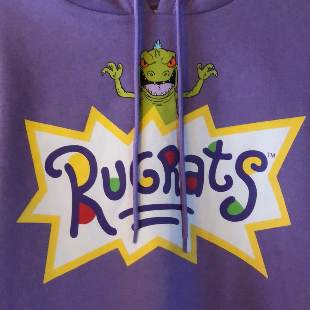 NICKELODEON PURPLE RUGRATS HOODIE - Picture 2 of 7